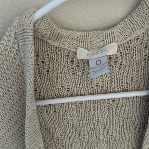 Neutral Chico’s cardigan - Picture 5 of 6